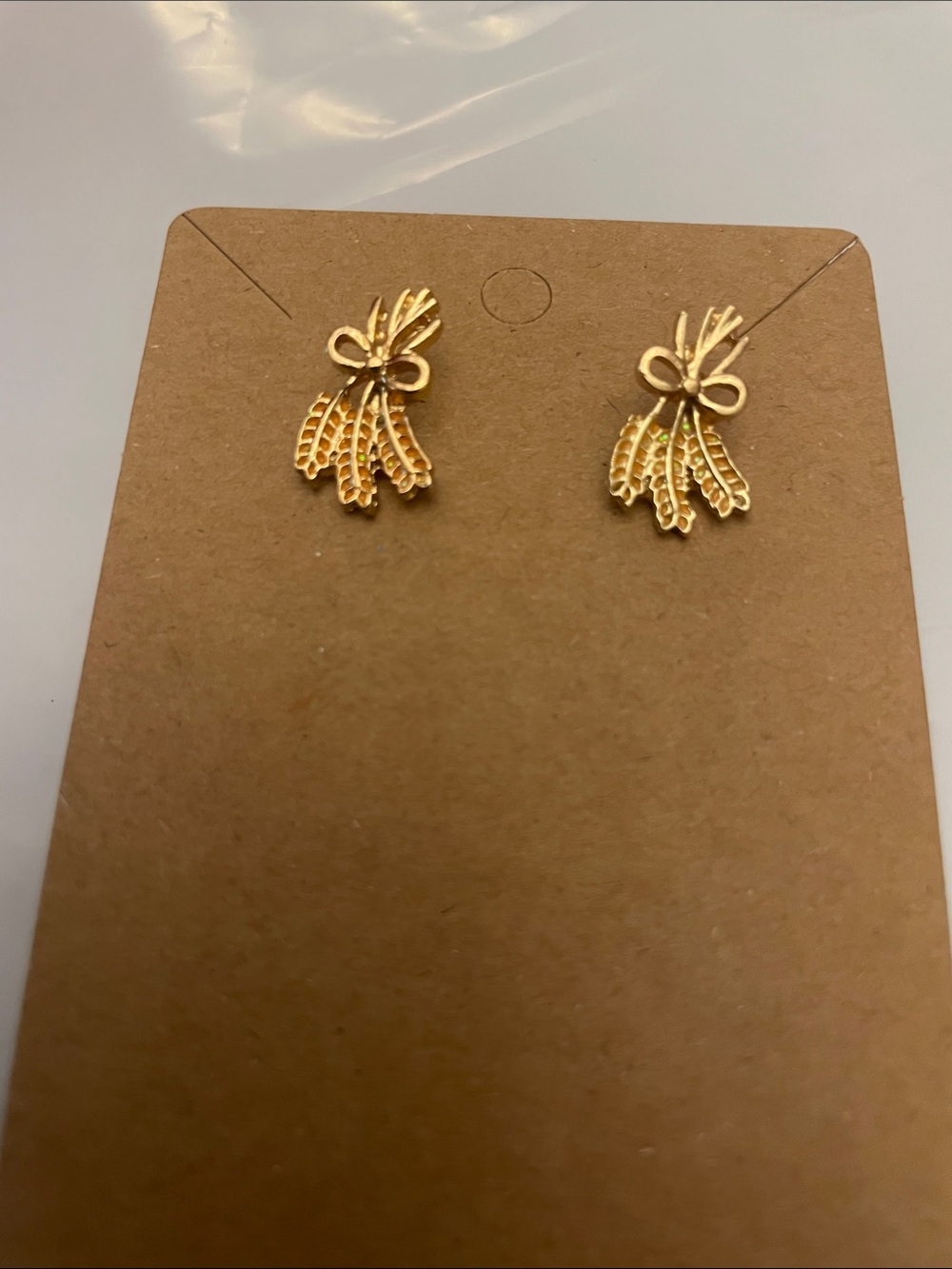 Goldtone CornStud Earrings - Women Jewelry